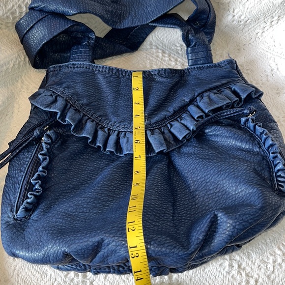 “Red” by Marc Ecko Blue Shoulder Bag - Picture 15 of 16